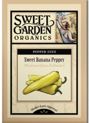 Sweet Banana Pepper - Heirloom Seeds