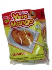 Vero Mango, Chili Covered Mango Flavored Lollipops, 40 Pieces