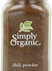 Simply Organic Chili Powder Certified Organic, 2.89-Ounce Container