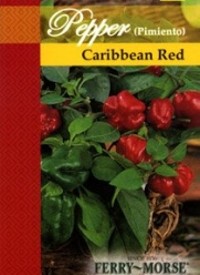 Ferry-Morse 2148 Pepper Seeds, Caribbean Red (200 Milligram Packet)