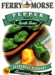 Ferry-Morse 1333 Pepper Seeds, Habanero (Hot) (200 Milligram Packet)