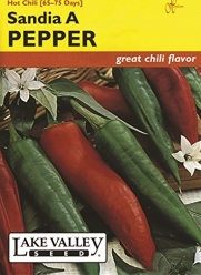 Sandia A Hot Chili Pepper Seeds - 350 mg