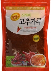 Shin Sun Mi Korean Red Pepper Coarse Powder, 1.0 Pounds