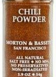 Morton & Bassett All Natural Chili Powder -- 1.9 oz