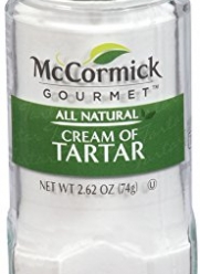McCormick Gourmet Collection, Cream of Tartar, 2.62-Ounce (Packaging  May Vary)