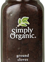 Simply Organic Cloves Ground Certified Organic, 2.82-Ounce Container
