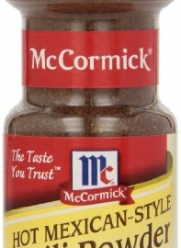 McCormick Chili Powder, Hot Mexican, 2.5 oz