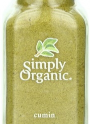 Simply Organic Cumin Seed Ground Certified Organic, 2.31-Ounce Container