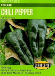 Pepper Poblano Seeds