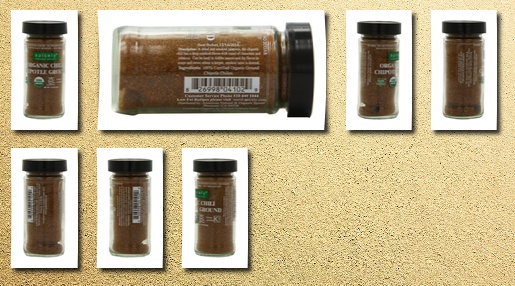 Spicely jar organic chili chipotle ground, 1.8 ounce